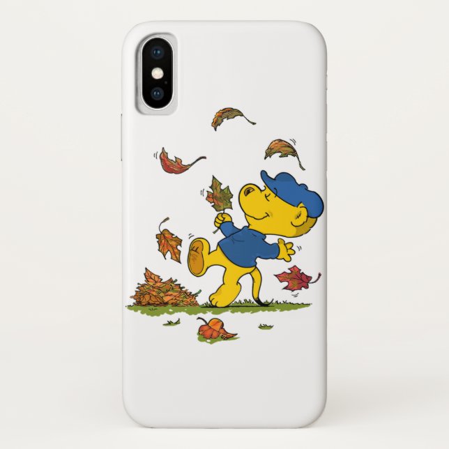 Capa Para iPhone, Case-Mate Ferald Entre As Folhas Do Outono, iPhone, Caso-Ama (Verso)
