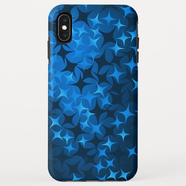 Capa Para iPhone, Case-Mate Feriado/Natal Azul da Noite Estrelada (Verso)