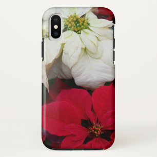 Capa Para iPhone Da Case-Mate Férias de Natal White e Red Poinsettias II