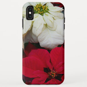 Capa Para iPhone Da Case-Mate Férias de Natal White e Red Poinsettias II
