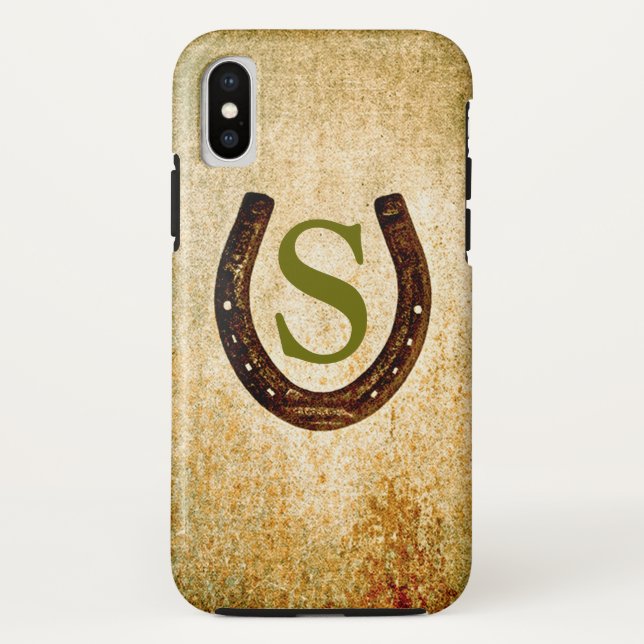 Capa Para iPhone, Case-Mate Ferradura com Monograma para Personalizar (Verso)