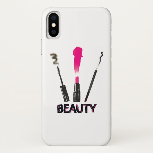 Capa Para iPhone, Case-Mate Ferramentas da beleza (Verso)