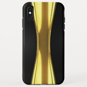 Capa Para iPhone Da Case-Mate Fibra do carbono e caso máximo do xmas de Iphone
