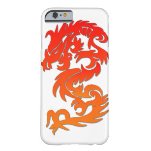 Capa Barely There Para iPhone 6 Fiery Dragon