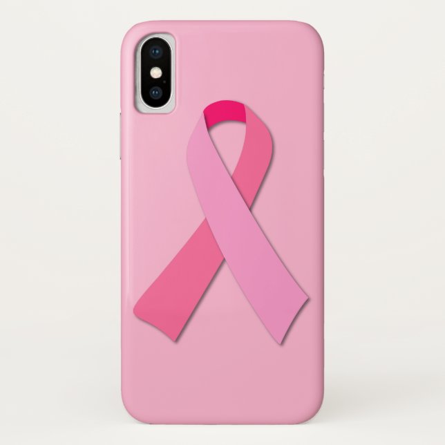 Capa Para iPhone, Case-Mate Fita cor-de-rosa (Verso)