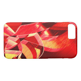 Capa iPhone 8/7 Fita vermelha cratada que simula o movimento