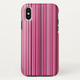 Capa Para iPhone X Fitas Rosa