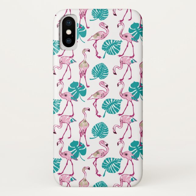 Capa Para iPhone, Case-Mate Flamingos cor-de-rosa (Verso)
