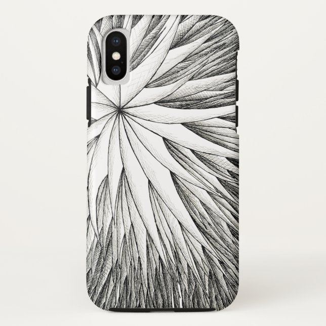 Capa Para iPhone, Case-Mate Flor abstrato - caixa iPhone da Apple / iPad (Verso)