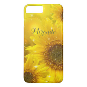 Capa Para iPhone Da Case-Mate Flor Amarelo Sunflower Personalizado
