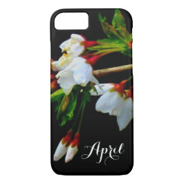 Capa Para iPhone Da Case-Mate Flor branco branco esbranquiçado florescente