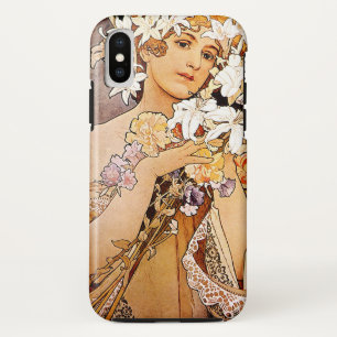 Capa Para iPhone Da Case-Mate Flor de Alphonse Mucha
