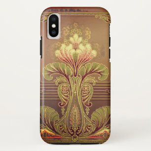 Capa Para iPhone Da Case-Mate Flor elegante de batata frita vitoriana