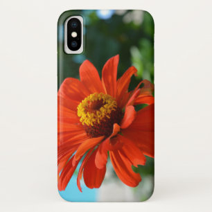 Capa Para iPhone Da Case-Mate Flor floral de laranja clássico elegante