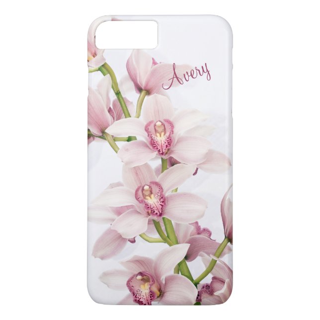 Capa Para iPhone, Case-Mate Flor Floral Orquídeo-Cymbidio Rosa (Verso)