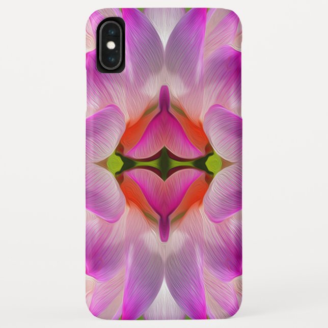 Capa Para iPhone, Case-Mate FLOR RÚPIDO - Arte Fractal - (Verso)
