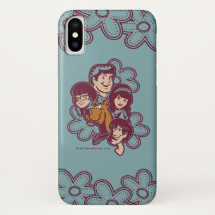 Capa Para iPhone Da Case-Mate Flor Scooby-Doo de Paisely e o grupo