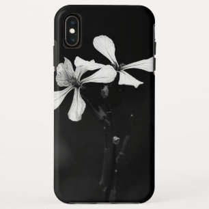Capa Para iPhone Da Case-Mate floral preto e branco mínimo