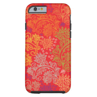 Capa Tough Para iPhone 6 Flores
