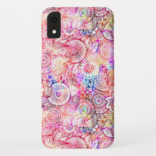 Capa Para iPhone Da Case-Mate Flores abstratas coloridas bonitos