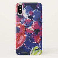 Flores Art Déco Antigas, Têxtil Floral de Tulipas