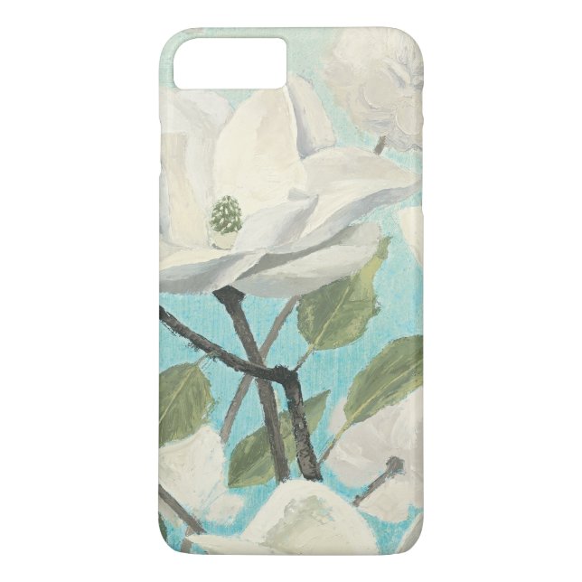 Capa Para iPhone, Case-Mate Flores brancas do sul (Verso)