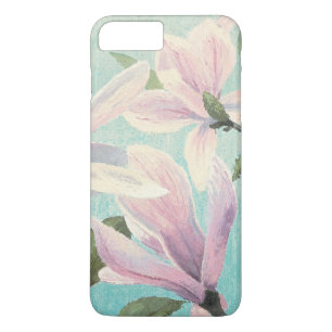 Capa iPhone 8 Plus/7 Plus Flores cor-de-rosa do sul