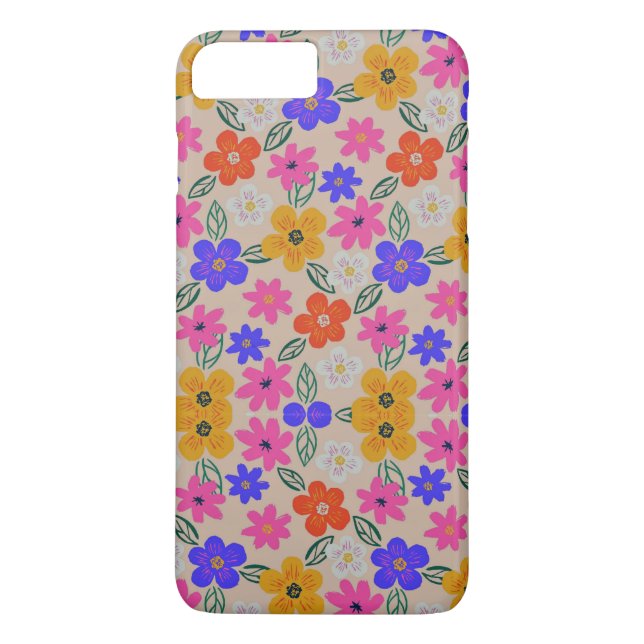 Capa Para iPhone, Case-Mate Flores de abstrato  (Verso)