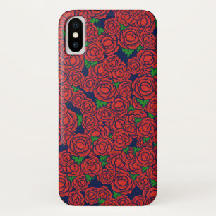 Capa Para iPhone Da Case-Mate Flores de Arte do Namorados de Padrão do Vintage R