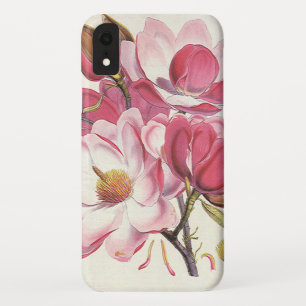 Capa Para iPhone XR Flores De Árvore Vintage Magnolia, Flores De Jardi