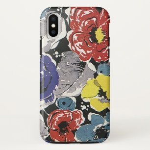Capa Para iPhone Da Case-Mate Flores de Deco de Arte Vintage, Padrão Floral de R