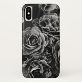 Capa Para iPhone Da Case-Mate Flores de Fórmula Dupla, Preto e Branco