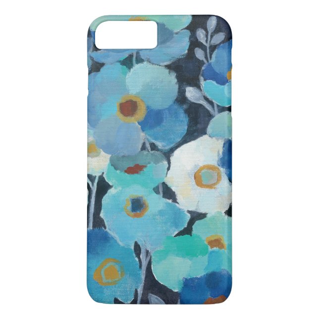 Capa Para iPhone, Case-Mate Flores do índigo (Verso)