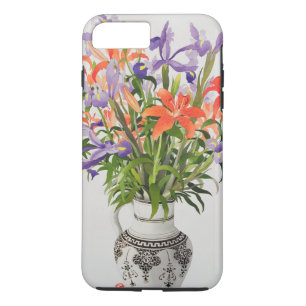 Capa Para iPhone Da Case-Mate Flores em um jarro preto e branco