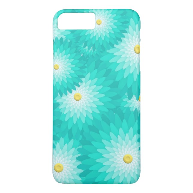 Capa Para iPhone, Case-Mate Flores Fantásticas e Turquesa (Verso)