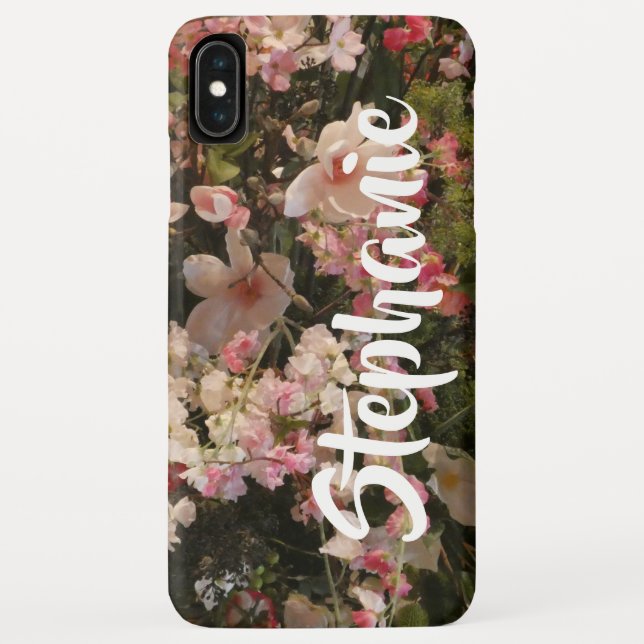 Capa Para iPhone, Case-Mate Flores Florais Personalizadas iPhone XS Max (Verso)