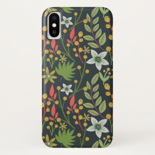 Capa Para iPhone Da Case-Mate Flores florais sem costura coloridas