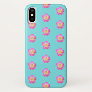 Capa Para iPhone X Flores incríveis com centro de ouro