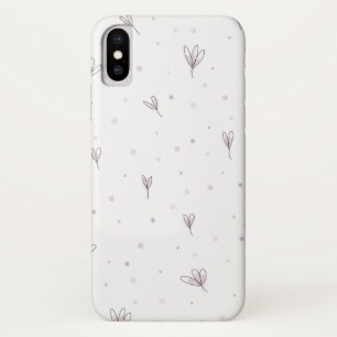 Capa Para iPhone Da Case-Mate Flores Lilac
