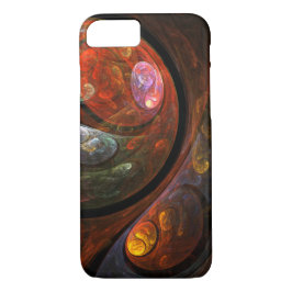 Capa iPhone 8/7 Fluid Connection Abstrato Art