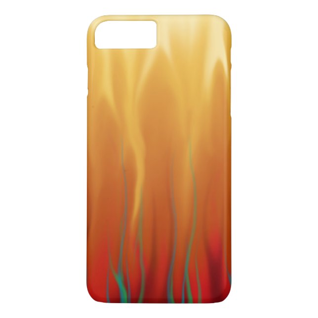 Capa Para iPhone, Case-Mate Fogo - Chamas Simuladas Arte Abstrata (Verso)
