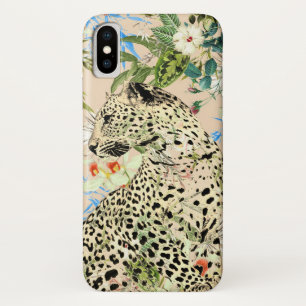 Capa Para iPhone Da Case-Mate Folha de impressão do leopardo tropical do Havaí