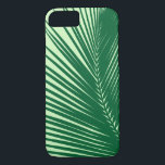 Capa Para iPhone Da Case-Mate Folha de palma - esmeralda e verde limão<br><div class="desc">Silhueta verde escura de palmeiras esmeraldas contra fundo de verde limão claro</div>