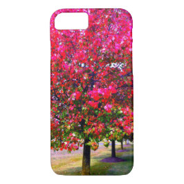 Capa Para iPhone Da Case-Mate Folhas de outono impressionistas rosa