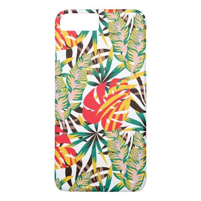 Capa Para iPhone, Case-Mate Folhas de Palma Tropicais Selvagens (Verso)