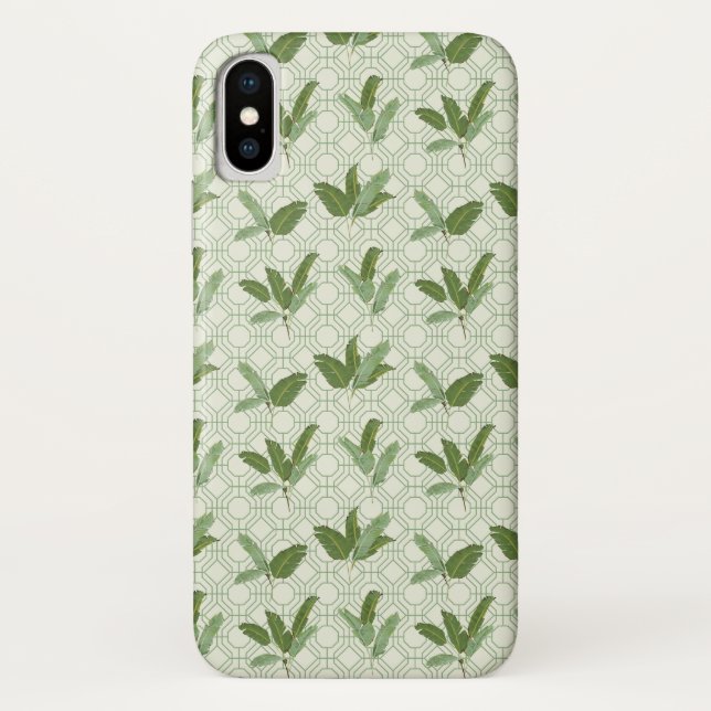 Capa Para iPhone, Case-Mate Folhas de palmeira tropicais (Verso)