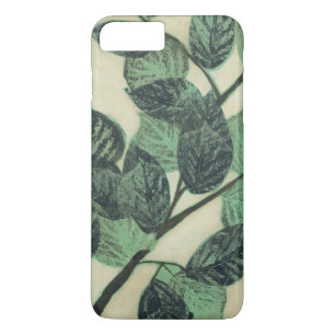 Capa Para iPhone Da Case-Mate Folhas e ramificações no plano de fundo da Cream