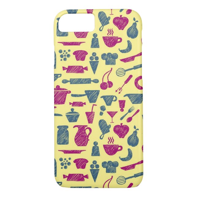 Capa Para iPhone, Case-Mate Fontes da cozinha (Verso)