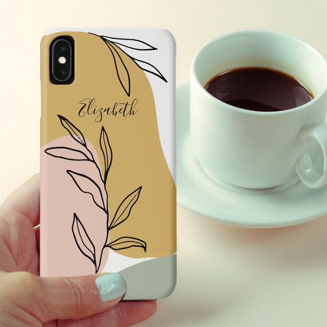 Capa Para iPhone, Case-Mate Formas Abstratas Modernas Personalizadas (Criador carregado)
