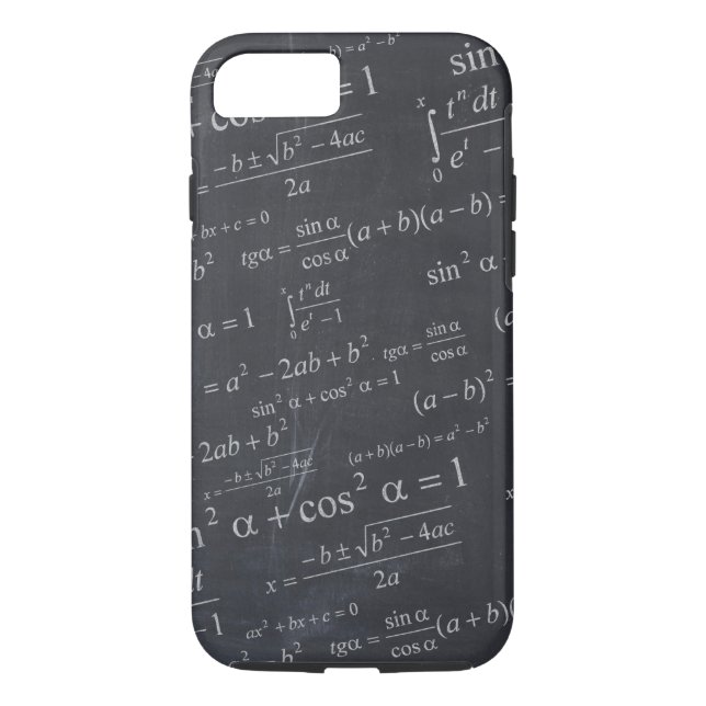 Capa Para iPhone, Case-Mate Fórmulas da matemática no quadro - engraçado & (Verso)